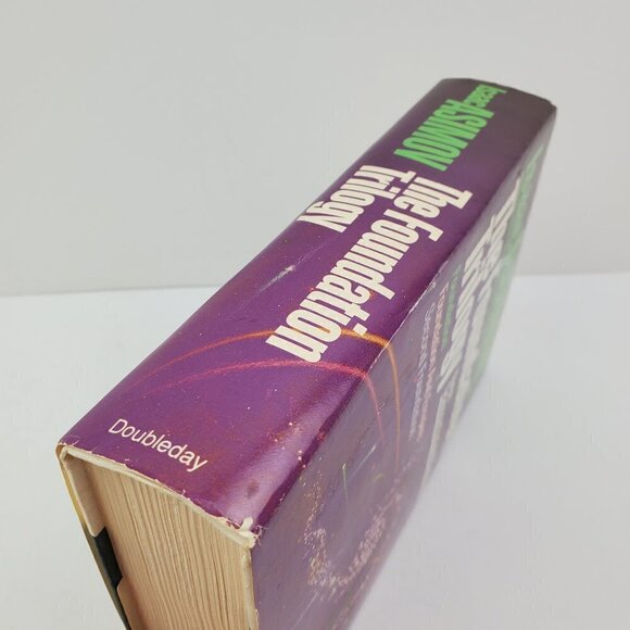 Isaac Asimov Foundation Trilogy Book Misprint BCE 1982 HCDJ Sci-Fi Classics - Picture 5 of 12